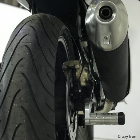 CRAZY IRON Rear axle pegs BMW G310R, G310GS (фото 4, фотография 4)