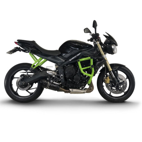 CRAZY IRON Cage DAMPER TRIUMPH Street Triple 675, 675R `07-`17 (фото 1, фотография 1)