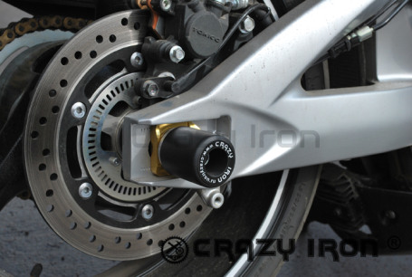 CRAZY IRON Slider set for rear axle SUZUKI GSX 1300 BK B-King (фото 3, фотография 3)