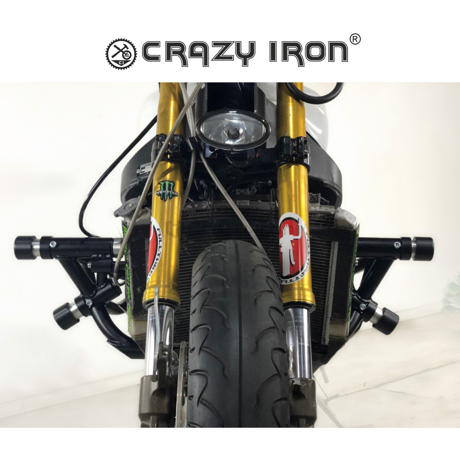 CRAZY IRON Cage STUNT KAWASAKI ZX-6R `03-`04 - Motorcycle Parts 