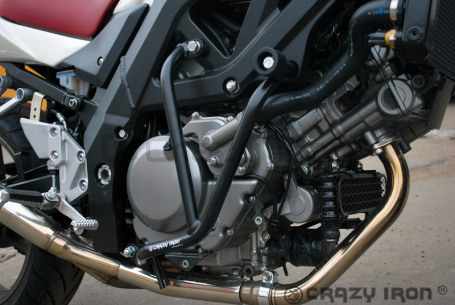 CRAZY IRON Engine Crashbar SUZUKI SV650 since `03- (фото 3, фотография 3)