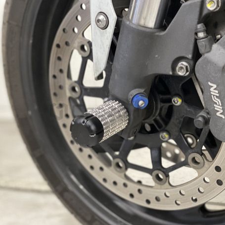 CRAZY IRON Front axle pegs HONDA CB1000R  `08-`17 (фото 2, фотография 2)