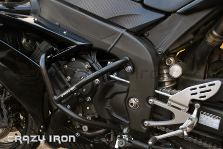 CRAZY IRON Engine Crashbar YAMAHA YZF-R1 `07-`08 (фото 2, фотография 2)