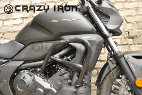 CRAZY IRON Engine Crashbar HONDA CTX700 (фото 5, фотография 5)