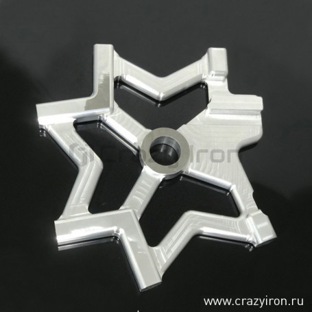 CRAZY IRON Bracket for brake calipers for SUZUKI GSX-R600, GSX-R750 `08-`10 (фото 1, фотография 1)