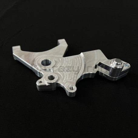 CRAZY IRON Bracket for brake calipers for YAMAHA MT-07, FZ-07, XSR700 `14-`22  1+1 OEM disk (фото 5, фотография 5)