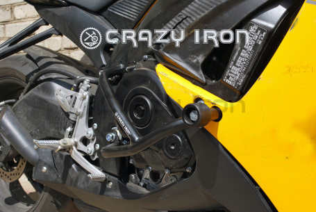 CRAZY IRON Engine Crashbar v.1 SUZUKI GSX-R600, GSX-R750 since `11-  (фото 2, фотография 2)