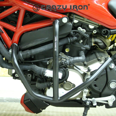 CRAZY IRON Engine Crashbar DUCATI Monster 821, 1200 (фото 2, фотография 2)