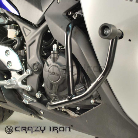 CRAZY IRON Engine Crashbar YAMAHA YZF-R25 `15-`18, YZF-R3 `15-`18 (фото 5, фотография 5)
