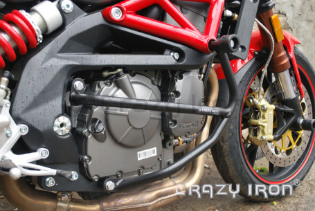 CRAZY IRON Engine Crashbar STELS 600, 600GT Benelli (фото 3, фотография 3)