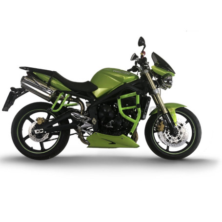 CRAZY IRON Cage DAMPER TRIUMPH Street Triple 675, 675R `08-`17; 765, 765R `17- (фото 1, фотография 1)