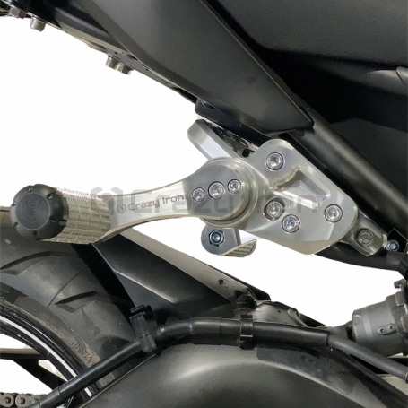 CRAZY IRON CNC Adjustable Subcage YAMAHA MT-09 `14-`20 (фото 10, фотография 10)