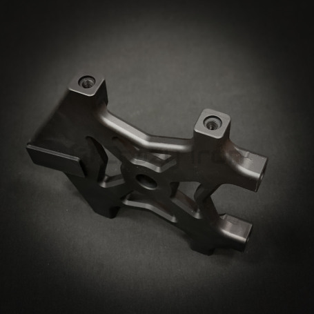 CRAZY IRON Hand brake  bracket for HONDA CBR600F4i for rotor 280 mm, black (фото 3, фотография 3)
