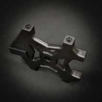CRAZY IRON Hand brake  bracket for HONDA CBR600F4i for rotor 280 mm, black