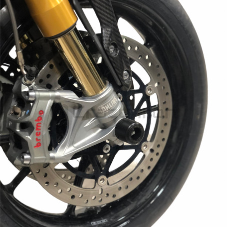 CRAZY IRON Slider set for front axle TRIUMPH SPEED TRIPLE 1200 RR/RS `21 - (фото 1, фотография 1)